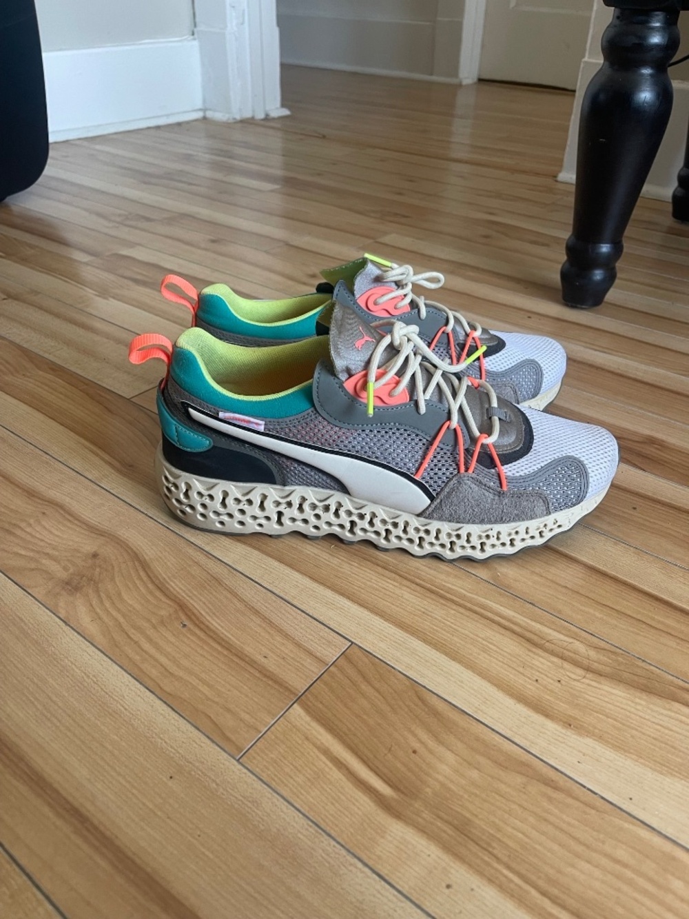 colorful puma sneakers